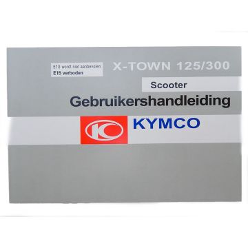 Gebruikershandleiding X-Town 300i