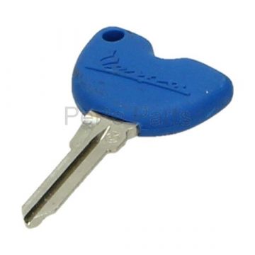 Contactslot sleutel blind/blanco Vespa ET4/GT/GTS/GTV/LX/Primavera/Sprint/125-250cc Chip Giobert Piaggio origineel1b004718