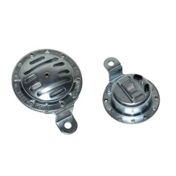 Claxon 6v wissel onder andere Kreidler Zundapp aluminium effe
