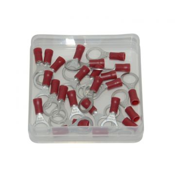 Kabelschoen vork m8 25 stuks