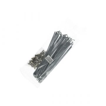 Spakenset achterwiel Yamaha FS1 160mm lengte spaak chroom 36 stuks type 296-25304-00