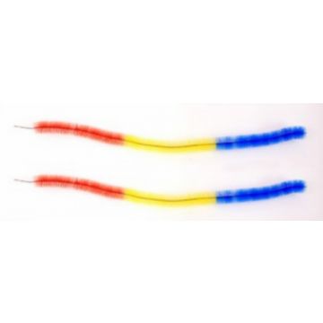 Borstel voor naaf set blauw/geel/rood