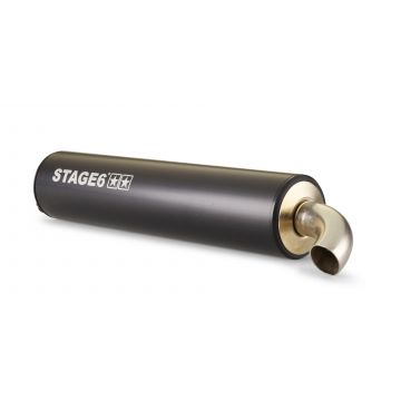 Uitlaatdemper Stage6 scooter zwart