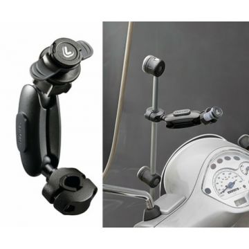 Adapter telefoon Opti-Bar Sym Orbit (Titan Series) spiegel windschermsteun lang lamp