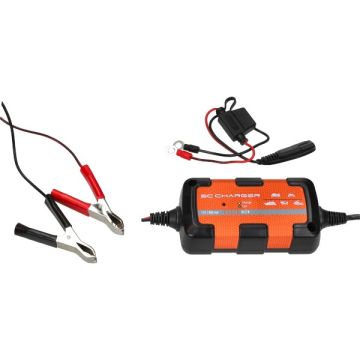 Acculader druppel 12v 0.8a  SC Power