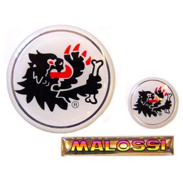 Stickerset leeuw + woord universeel 3D Malossi 3311497 3-delig