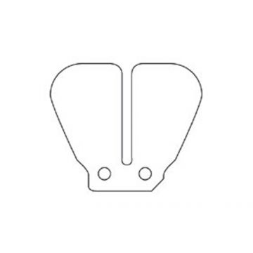 Membraanplaatset 2-kleps Rapido Vision oude type Malossi 271423.k0