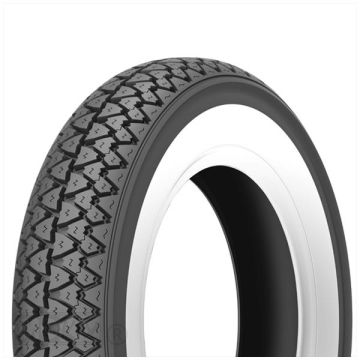 Buitenband 3.50-10 Kenda K333 whitewall 4PR TL 51J