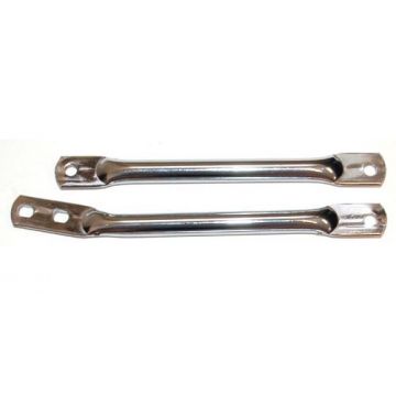Voorspatbordbeugel set Zundapp chroom (2-delig=1kant) Z529-19.103 & Z529-19.104 1977-1978