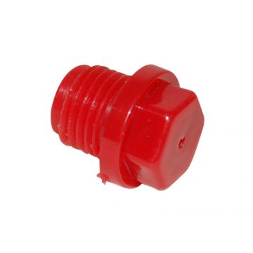Olievulplug-dop Zundapp alle modellen 529/530/517 rood z281-01.135h