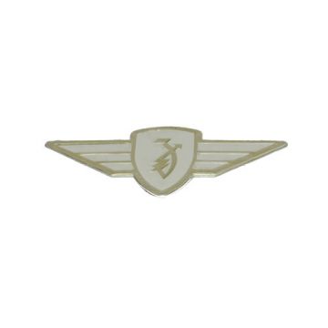 Sticker Zundapp logo stuur Zundapp aluminium 517-13.129