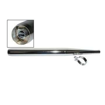 Uitlaat Zundapp fluit 60x28mm Jamarcol