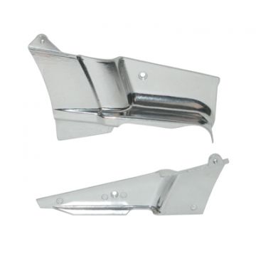 Frame deksel set Zundapp  oud model 517 links+rechts onder