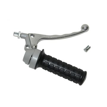 Gashandel model magura Zundapp oude type model 517 zilver rechts