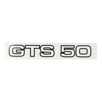 Sticker Zundapp Vespa GTS 50 wit zwart