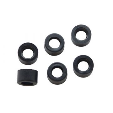 Rubberset tandwiel achter oude type Zundapp 6 stuks