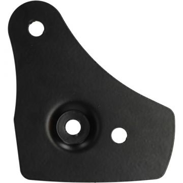 Bevestigingsplaat uitlaat Zundapp KS50 cross zwart z517-14.136/19