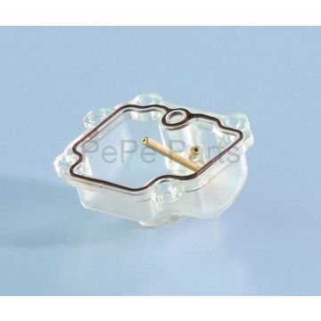 Vlotterkamer/vlotterbak -Polini- CP diameter =15-24mm - transparant/inclusief O-ring afdichting  343.0029
