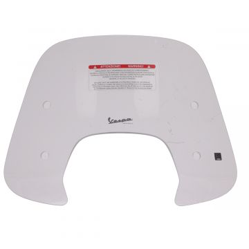 Windschild niedrig + Befestigungssatz Vespa Sprint 34cm Piaggio Original 1b001027