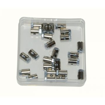Schroefnippel 7X9mm 25 stuks