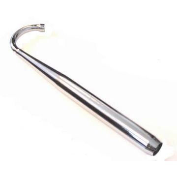 Uitlaat compleet open zundapp 36/32mm chroom