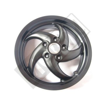 Achterwiel Piaggio Runner zwart