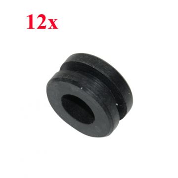 Doorvoerrubber kabel 12.5mm 12 stuks