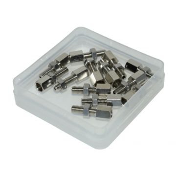 Stelbout voor binnen/buitenkabel universeel m5x25mm 12 stuks