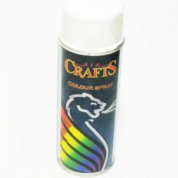 Spuitbus hoog glans wit 400ml Aircrafts