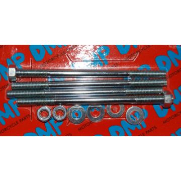 Tapeind Cilinder + moer fs1 Puch Maxi min vert puch m6x107mm DMP 4pcs
