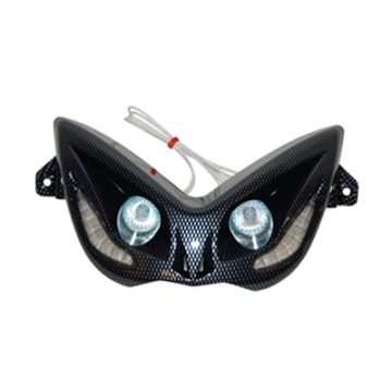 Koplamp + led lamp mod. audi aerox carbon DMP