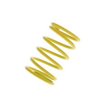 Koppelingsdrukveer -Malossi diameter  63/1x120mm diameter 4/6mm 4/5k geel Piaggio 125-150 Vespa GTS 125/150 Euro 4/Piaggio Medley 125/150 Euro4/Yamaha/MBK/Malaguti/Suzuki/Benelli/Italjet 2912647.Y0