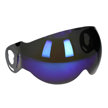 Roof vizier Boxxer/Roadster iridium blauw