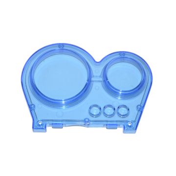 Tellerglas Yamaha Aerox blauw DMP op=op