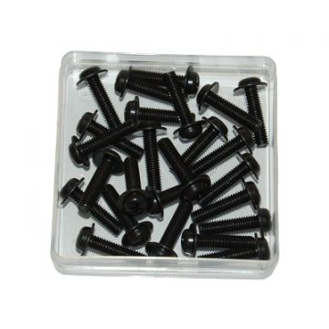 Speednutbout m5 x 20mm zwart 25 stuks