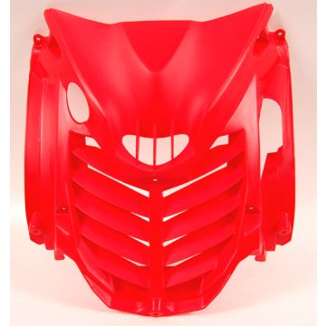 Voorfront rooster Yamaha Aerox/MBK Nitro rood origineel 5brf837n2000