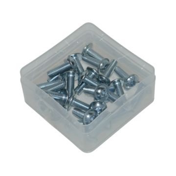 Speednutbout m6 x 25mm zwart 25 stuks
