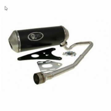 Uitlaat 4T E-keur Gmax Yamaha Aerox R 4-T Neo's 4-takt zwart Turbokit Gmax