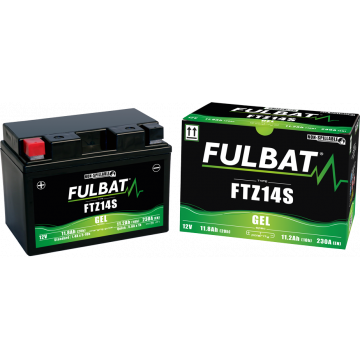 Accu Fulbat YTZ14S Gel SLA 12V 11.2Ah onderhoudsvrij