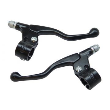 Griffset Kurz (made in eu) Honda Camino Puch Maxi Schwarz zwart Lusito