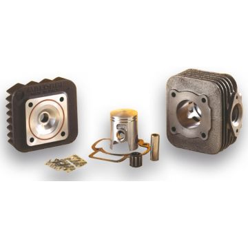 Cilinder met cilinderkop -Malossi 50 diameter  40mm (pistonpen = diameter  12mm)- Piaggio 50 AC 318520