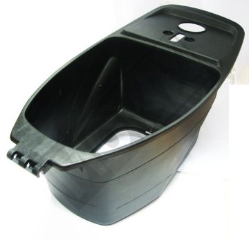 Helmbak-bagageruimte zwart China Classic LX/AGM VX/VX50S/Riva/Napoli/Benson/Touring/Toscana/Lux/VXL/RL/Azzuro/Rimini