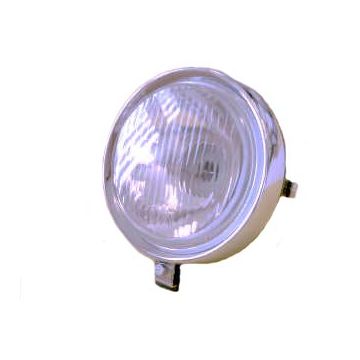 Koplamp Puch Maxi rond zwart-32520p
