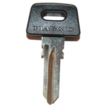 Sleutel blanco/blind stuurslot/contactslot ←2011 Vespa/Piaggio Zip ←2000/PK S/PK XL/PK XL2/PX1984→/Cosa/Ape 50/Storm/Easy Moving/Free/NRG/NTT/Sfera/Skipper/Typhoon 257710 origineel
