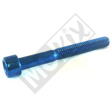 INBUSBOUT ALUMINIUM M6 x50 BLAUW