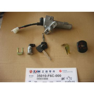 Contactslot set compleet SYM Tonic 50/125cc origineel 35010-F6C-000