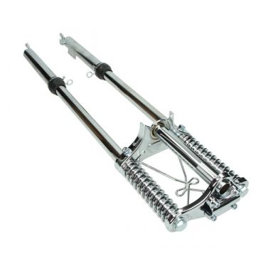 Voorvork lang chopper Puch Maxi chroom EBR