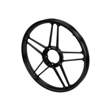 Sterwiel Puch Maxi 17 inch glanszwart geschikt voor en achter