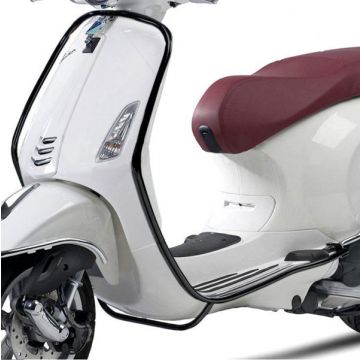 Sierbeugel set voorzijde Vespa Primavera Sprint zwart glans