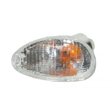Knipperlicht/richtingaanwijzer  Vespa ET2/ET4 rechts achter - wit - helder glas 581636 origineel